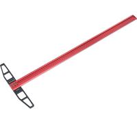 Traitement du bois Angle de traçage en forme de T, aluminium durable, longue poignée, 800mm