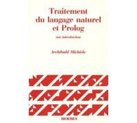 Traitement Du Langage Naturel Et Prolog, Une Introduction