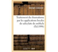 Traitement du rhumatisme par les applications locales de salicylate de méthyle
