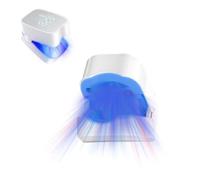 Traitement laser mycose des ongles avec affichage de l'heure, traitement des champignons des ongles à action rapide pour renforcer les ongles, lumière infrarouge 910 nm 470 nm lumière bleue 470 nm