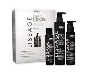 Traitement lisse anti-crevaison pour cheveux MiniKit Diksolissage Lissactive-DIKSON