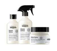 Traitement Metal Detox pour cheveux protégés et couleur longue tenue
