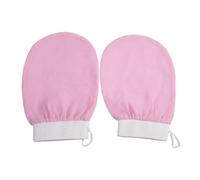 Traitement nettoyant pour obtenir des résultats éclatants avec nos gants exfoliants de style marocain (lot de 2) (2 pièces) - Rose