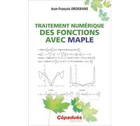 Traitement numérique des fonctions avec MAPLE