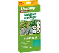Traitement par Nématodes - DECAMP' - Nuisibles du potager - Pour 6 semaines - Jusqu'à 40 m²