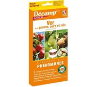 Traitement par Phéromones - DECAMP' - Vers de la pomme, poire et noix - Pour 4 à 6 semaines - 2 capsules