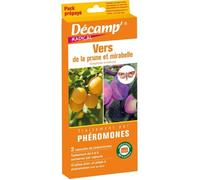 Traitement par Phéromones - DECAMP' - Vers de la prune et mirabelle - Pour 4 à 6 semaines - 2 capsules