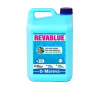 Traitement piscine Mareva REVABLUE anti-algues azurant 5L