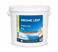 Traitement piscine OCEDIS Brome lent désinfectant pastilles seau 5kg