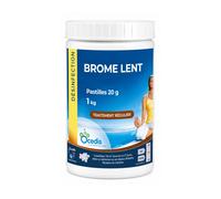 Traitement piscine OCEDIS brome lent pastilles en pot 1kg