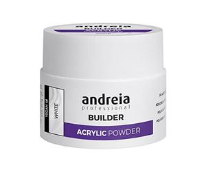 Traitement pour ongles Professional Builder Acrylic Powder Polvos Andreia Blanc (35 g)