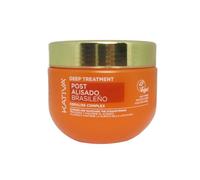 Traitement profond post-lissage à la kératine - KATIVA - 300 ml - Sans sel ni sulfates - Sans parabène - Sans silicone