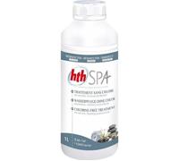 Traitement sans chlore liquide - HTH Spa - Solution complète pour spa - Action oxydante et anti-algues