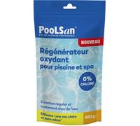 Traitement sans chlore piscine - BSI - PoolSan Recharge 400 g - Régénérateur - Désinfection eau - Piscine & spa