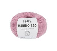 Traitement superwash 0348 en laine mérinos rose mélangé 120