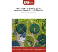 TRAITEMENT THERMIQUES DES BOUES DE STATIONS D'EPURATION: BOUES DE STATIONS D'EPURATION