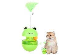 Traiter la distribution du jouet pour chats, le distributeur de jouets de traitement du chat, Dispensateur de friandises pour jouets, Play d'enrichissement automatique en forme de mangeoire lent
