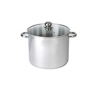 Traiteur 26 cm inox avec couvercle en verre - - Argent - Inox
