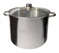 Traiteur - LE PRATIQUE - Inox - Ø 28 cm - 14 L - Couvercle verre