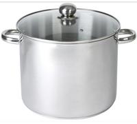 Traiteur marmite inox 28 cm couvercle vapeur tous feux dont induction BAUMALU