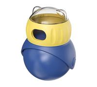 Traitez la balle de distribution | Cat Feeder lent | Jouet de puzzle alimentaire réglable rechargeable, mangeoire enrichissant interactif, boule de fuite de chouettes incassable, jouet pour animaux