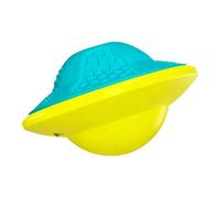 Traitez les jouets pour chiens distributeurs : matériau non toxique sans BPA, jouet de défi mental amusant, boule à mâcher interactive, forme résistante à la morsure avec activité de