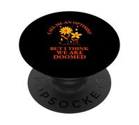 Traitez-Moi d'optimiste mais Je Pense Que Nous Sommes condamnés (drôle et ironique) PopSockets PopGrip Adhésif