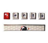 Traitors Compatible Sakasama Bright, Keycap Set, PBT 5-Side Dye-Sub