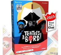 Traitres À Bord-Jeu De Société-Grand Prix Du Jouet 2023-Jeu À Identité Secrète-Jeu De Voyage Et De Poche-Jeu De Cartes Dès 10 Ans
