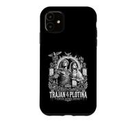 Trajan et Plotina Virtue Guides Empire Rome Coque pour iPhone 11