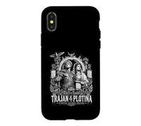 Trajan et Plotina Virtue Guides Empire Rome Coque pour iPhone X/XS