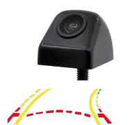 Trajectoire dynamique intelligente de voiture guide de déplacement ligne de stationnement vue arrière piste de recul caméra compatible avec moniteur DVD caméra de vision nocturne (couleur : noir)