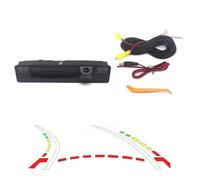 Trajectoire dynamique ligne de stationnement voiture inversée vue arrière caméra de poignée de coffre convient pour Focus 2015-2017 caméra de vision nocturne (couleur : dynamique) (dynamique)