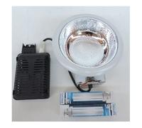 Trajectoire - Plafonnier encastré fluo 2X26W Ø 230mm blanc pour 2 lampes G24q-3 (non incl.) ballast 230V déporté IP20 STEER TRAJECTOIRE 128601