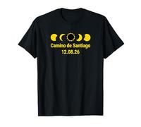 Trajectoire Totale de l'éclipse Solaire Totale de Camino - Tops & Stuff T-Shirt