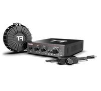 Trak Racer Haptic Bass Shaker Kit mit 200 W-Monoverstärker und 100-W-Taktilwandler In Game Feedback-System für Sim-Rigs, Stühle, Renn- und Flugsimulationen