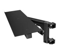 Trak Racer - TR8020 Plateau de Table/Bureau 620 mm avec Support pivotant - Noir