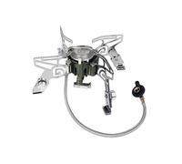 Trakker Poêle Armolife CG4 pour pêche à la carpe, puissant 3500 W, pieds réglables en hauteur, supports larges de poêle, tube de préchauffage surdimensionné, allumage électronique, sac de transport en