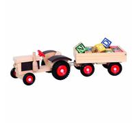 Traktor Mit Abc-Anhänger, Tracki Bobo