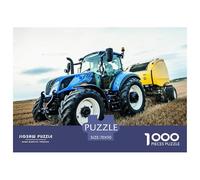 Traktor Puzzle 1000 Teile Erwachsenenpuzzle Geschicklichkeitsspiel Für Die Ganze Familie Intellektuelles Herausforderungsspiel 70x50cm/1000pcs