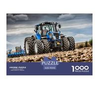 Traktor Puzzle 1000 Teile Erwachsenenpuzzle Geschicklichkeitsspiel Für Die Ganze Familie Intellektuelles Herausforderungsspiel 70x50cm/1000pcs