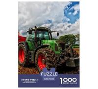 Traktor Puzzle 1000 Teile Erwachsenenpuzzle Geschicklichkeitsspiel Für Die Ganze Familie Intellektuelles Herausforderungsspiel 70x50cm/1000pcs