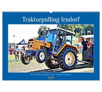 Traktorpulling Irndorf (Wandkalender 2026 DIN A2 quer), CALVENDO Monatskalender: Traktoren im Kampf gegen den Bremsschlitten.