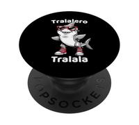 Tralalero Tralala Funny Shark Baskets Meme Gen Alpha PopSockets PopGrip Adhésif