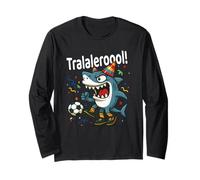 Tralalero Tralala Italian Brainrot Boys Soccer Birthday Meme Manche Longue