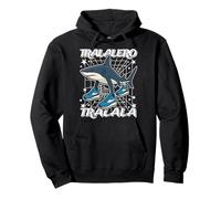 Tralalero-Tralala Italian-Brainrot Il Aime et obéit à Dieu Sweat à Capuche