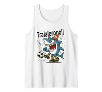 Tralalero Tralala Italian Brainrot Soccer Birthday Meme Boys Débardeur