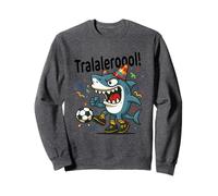 Tralalero Tralala Italian Brainrot Soccer Birthday Meme Boys Sweatshirt