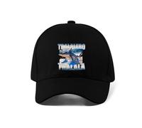 Tralalero Tralala Meme Italian Brainrot Casquette de baseball réglable Noir