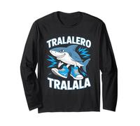 Tralalero Tralala Shark Sneakers Ocean Fun Manche Longue